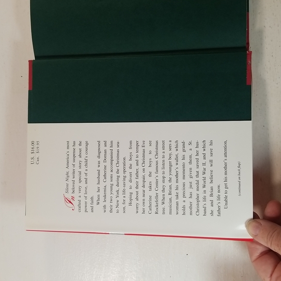 Mary Higgens Clark Novel Silent Nights Hardcover 1995 Book - Picture 8 of 9